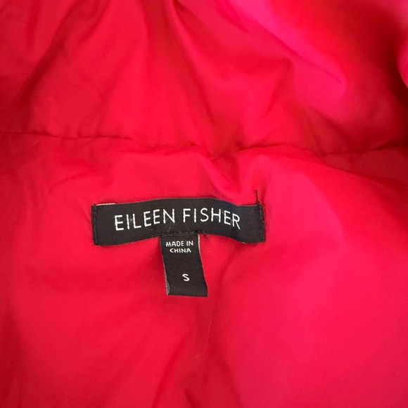 Eileen Fisher Duck Down Quilted Puffer Vest - Picture 9 of 12